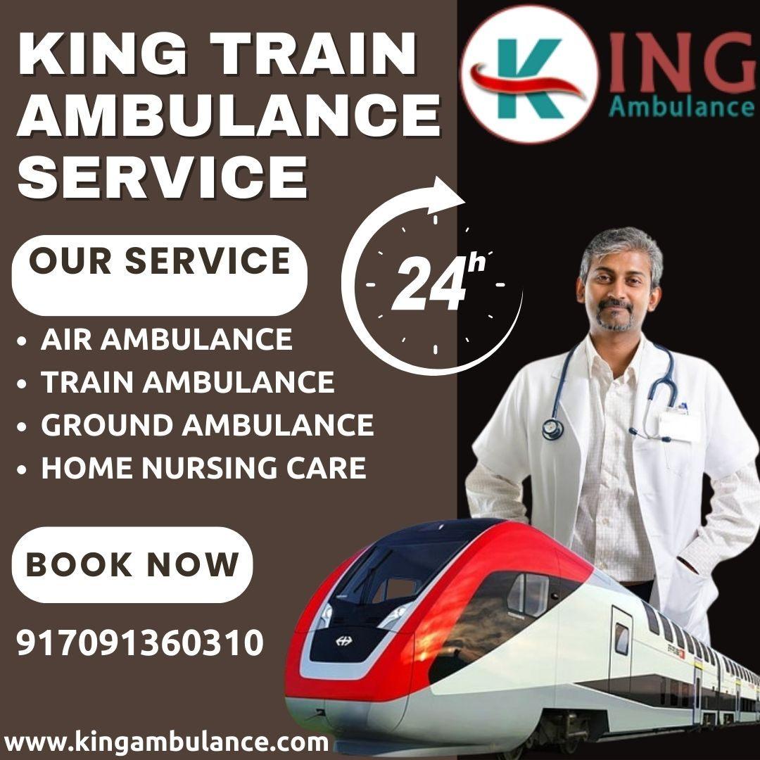 Choose king Train Ambulance for Urgent Medical Transfer in Ranchi