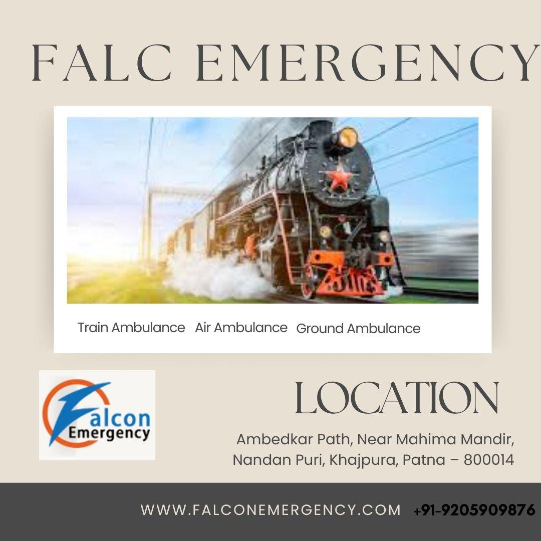 FALC Train Ambulance in Patna provides Good Medical Care on the Train