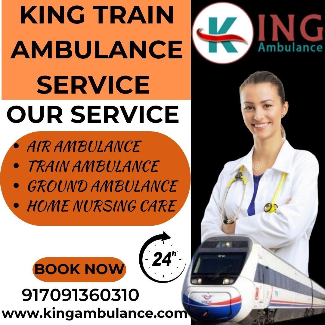 Book King Train Ambulance in Guwahati for Safe Medical Transportation