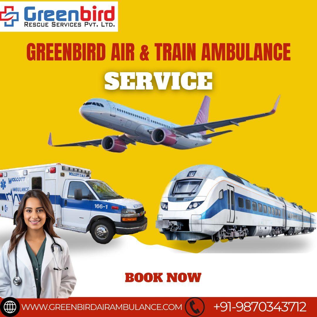 Choose Greenbird Air and Train Ambulance in Mumbai 