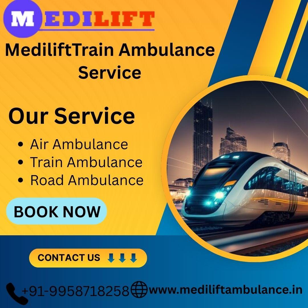 Medilift train ambulance services in Mumbai are the safest transfer option