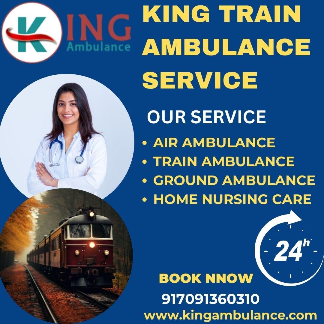 Opt for King Train Ambulance in Pune for long-distance Patient Transfer