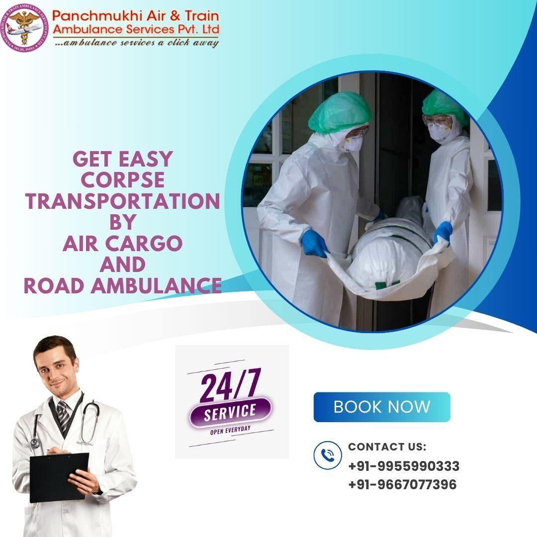 Panchmukhi Dead Body Ambulance in Ranchi is Available at your service anytime 