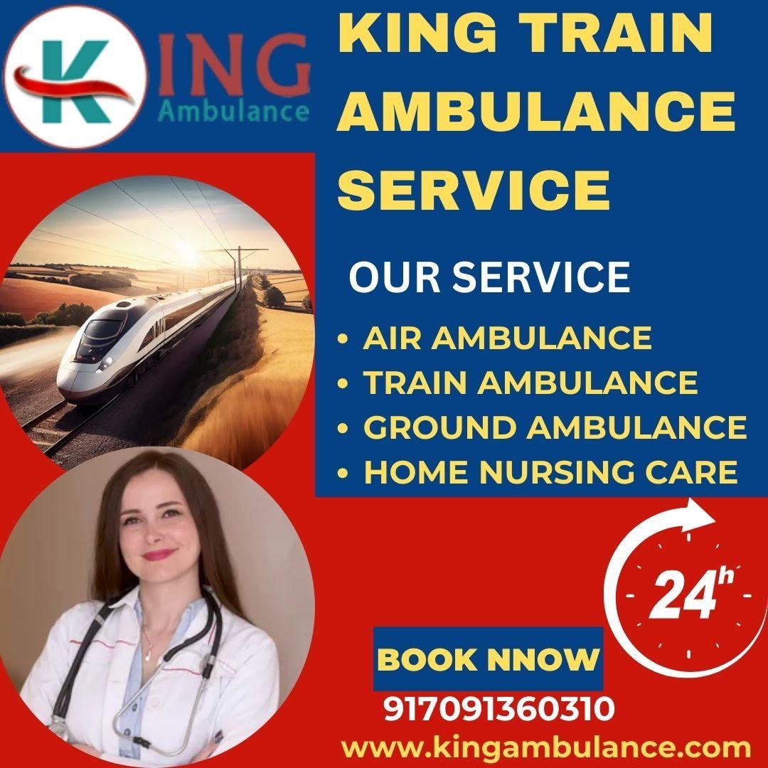 The Best Option for Medical Relocation in Raipur is a King Train Ambulance