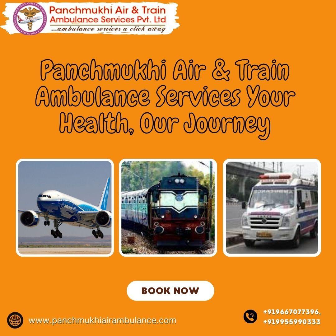 Using Panchmukhi Train Ambulance Service in Ranchi, Transport your ill patients
