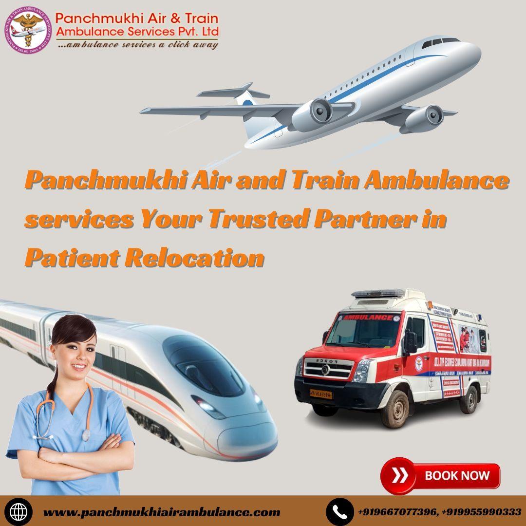  Select the Panchmukhi Train Ambulance in Guwahati for the ICU services