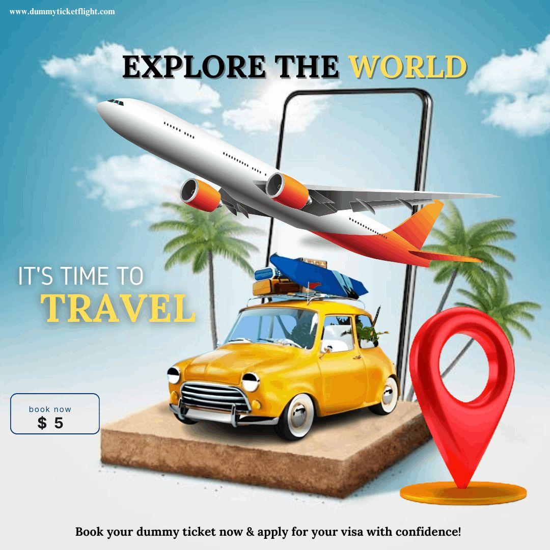 Dummy Ticket for visa