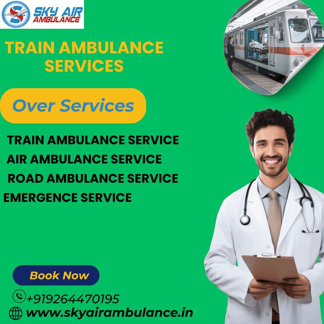 Sky Train Ambulance is operating 24/7 in Guwahati to provide easy 