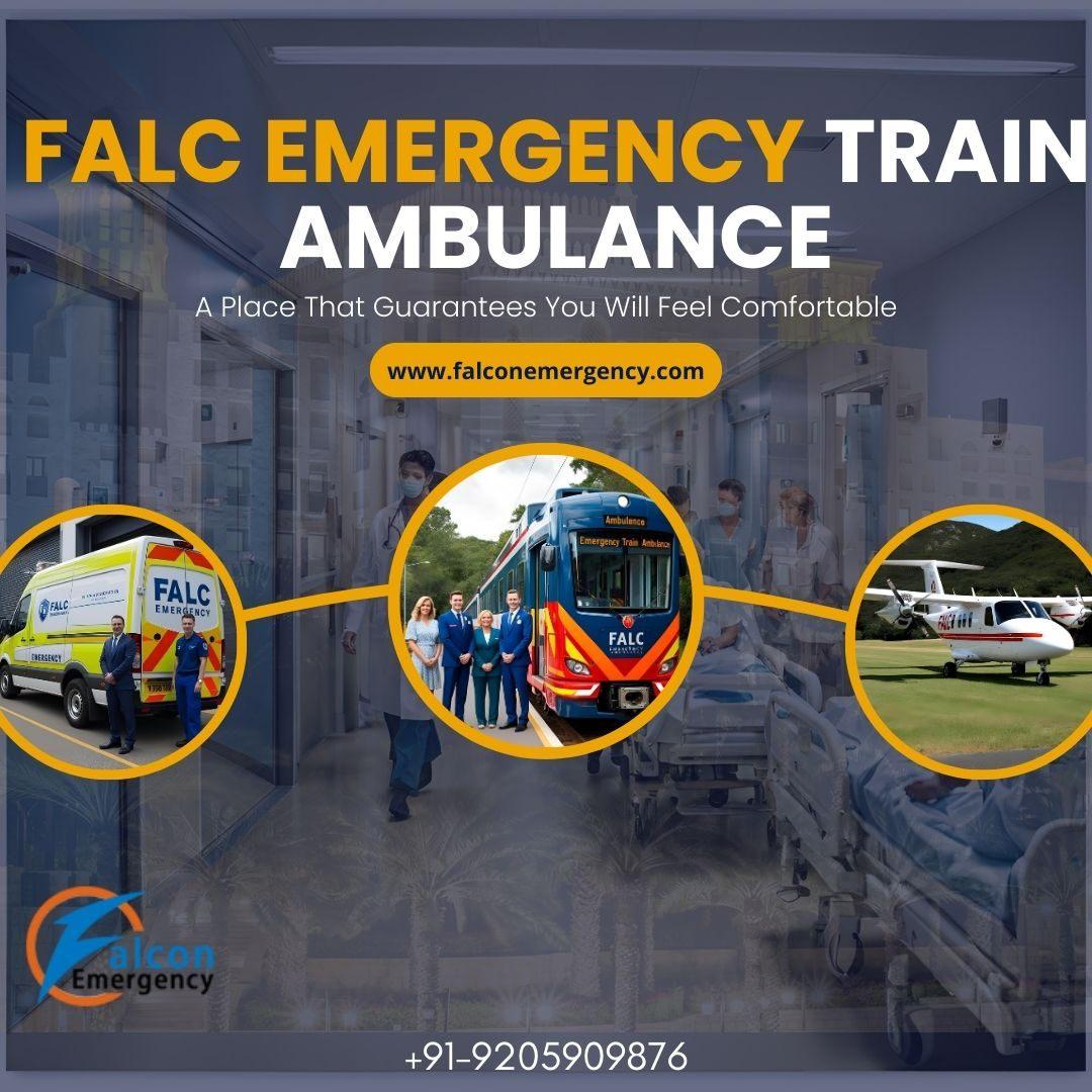 Select FALC Emergency Train Ambulance in Patna for Safe Transfer