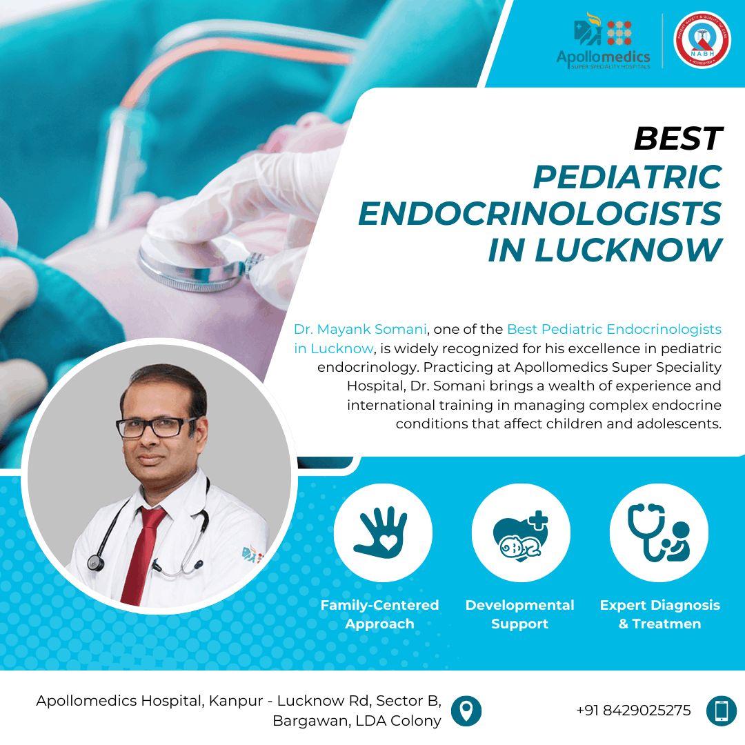 Dr. Mayank Somani | Best Pediatric Endocrinologist in Lucknow.