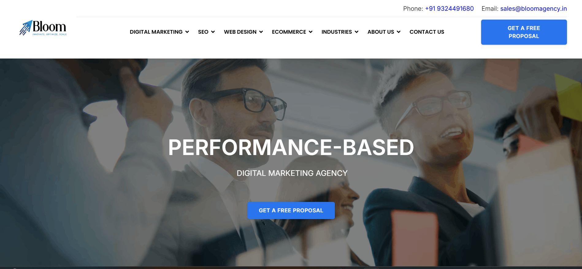  "Bloom Digital Marketing Agency"