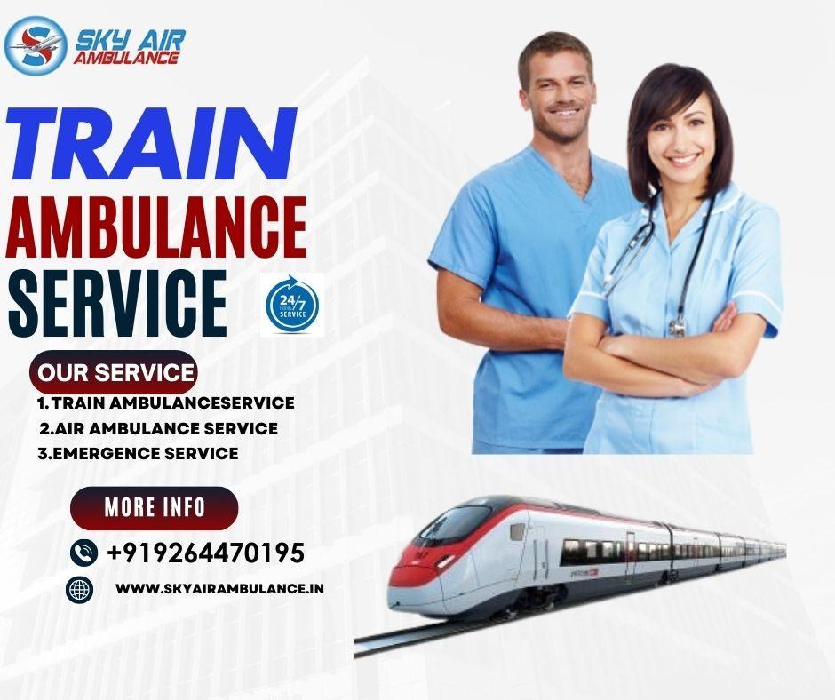 Select Sky Train Ambulance in Kolkata for Safe Transfer