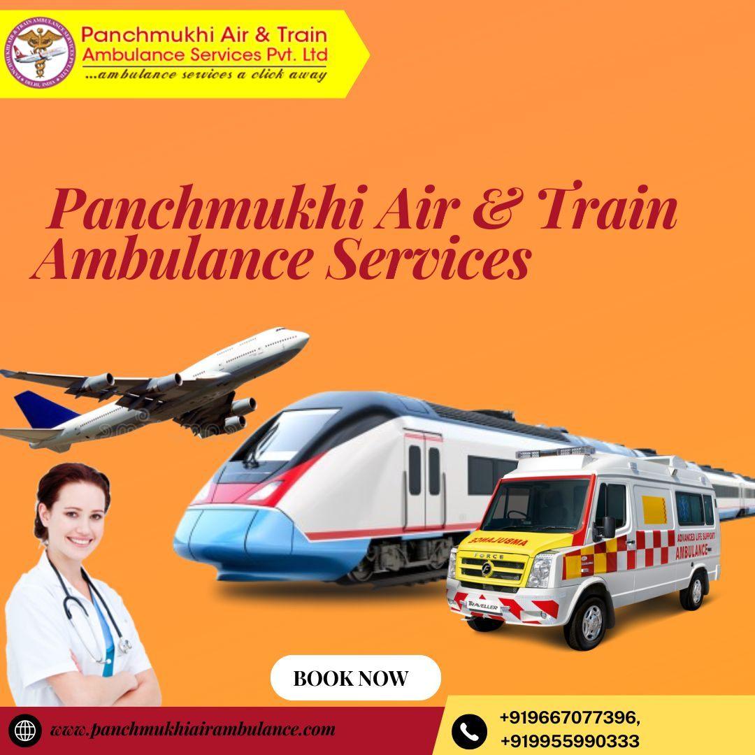 Book Panchmukhi Train Ambulance with ICU Care at Affordable Cost in Hyderabad  