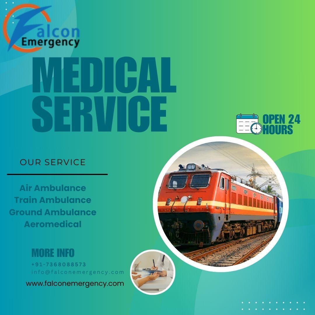 Use FALC Emergency Train Ambulance in Kolkata for Emergency Medical Assistance