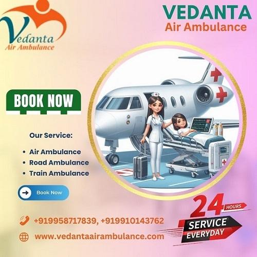 Book Vedanta Air Ambulance  Allahabad for Quick Patient Reallocation