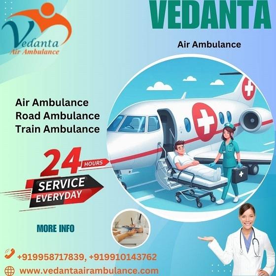 Utilize Vedanta Air Ambulance in Jamshedpur with Latest Medical Equipment