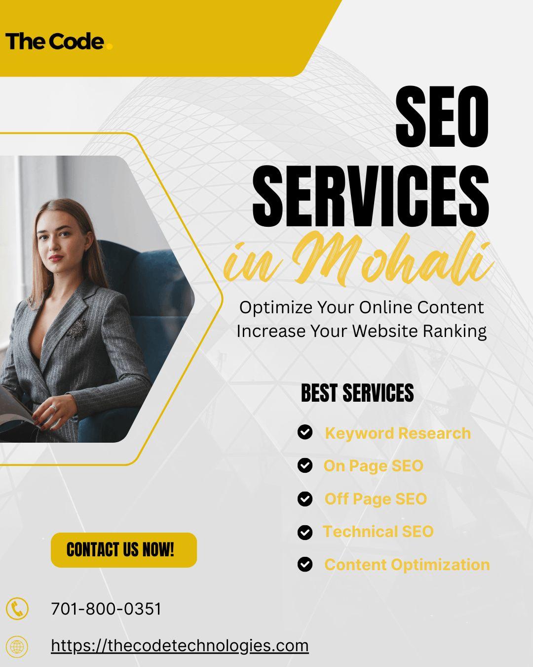 Boost Your Online Presence with Expert SEO Services in Mohali