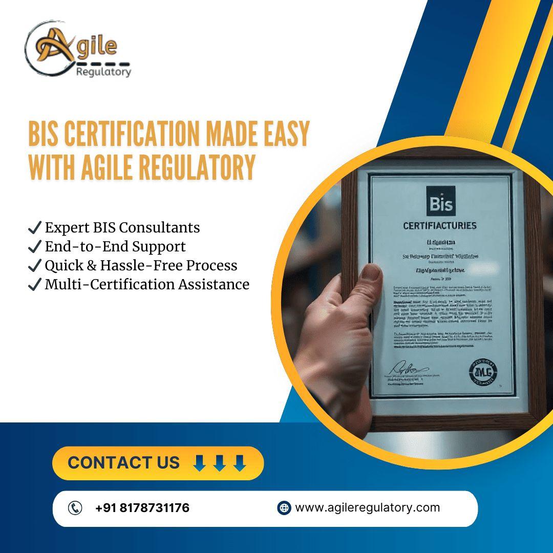 Agile Regulatory: BIS Certificate for Electronics
