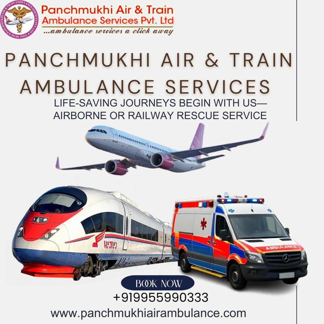 Experience Seamless transfer with Panchmukhi Train Ambulance Services in Ranchi