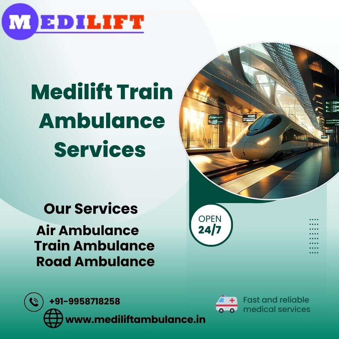 Medilift Train Ambulance Services in Mumbai Brings Quality Medical Travel 