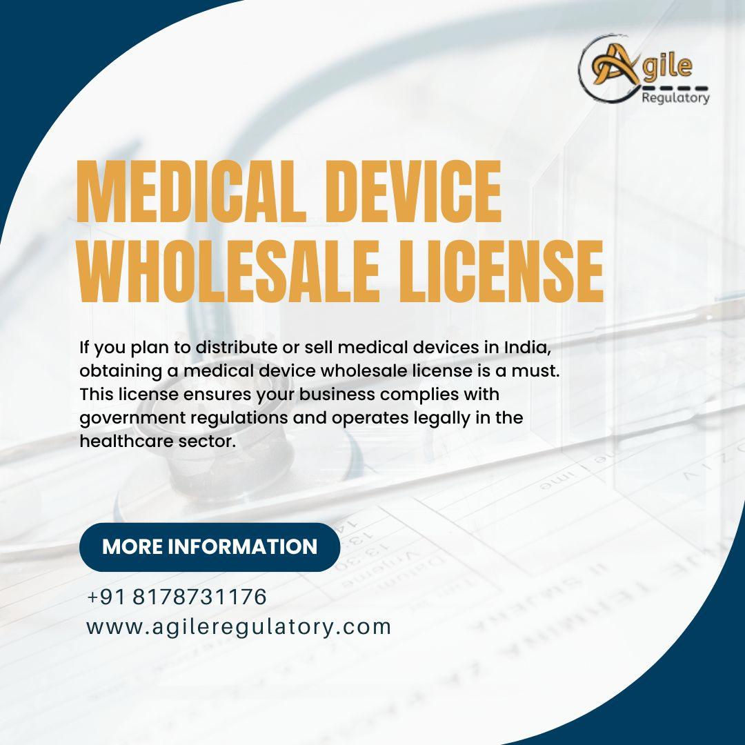 Quick Medical Device Wholesale Licensing Help