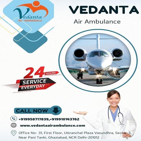 Book Vedanta Air Ambulance Service in Allahabad with Reliable Medical Support