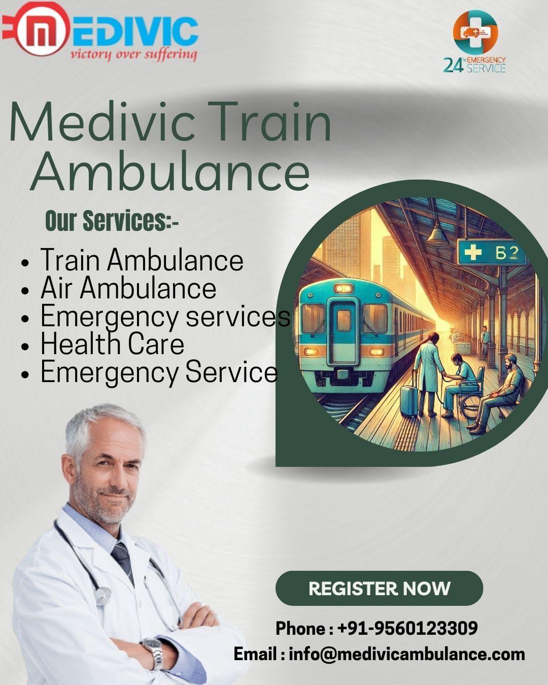 Transparency to patients in Kolkata by Medivic train ambulance services