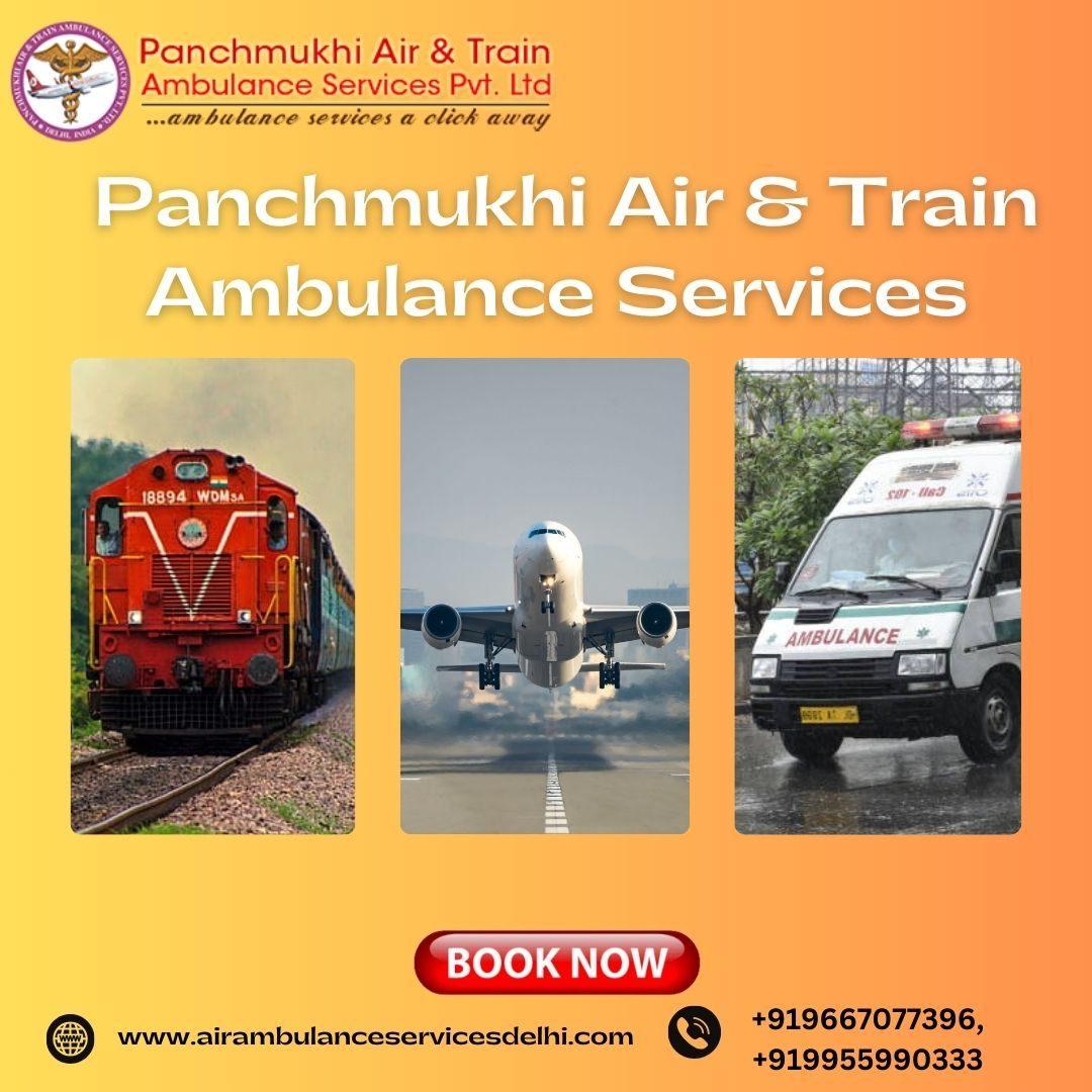 Panchmukhi Train Ambulance Services in Guwahati 
