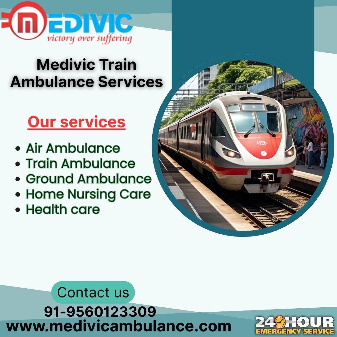 Top Grade Patient Transfer Managed by Medivic Train Ambulance in Ranchi