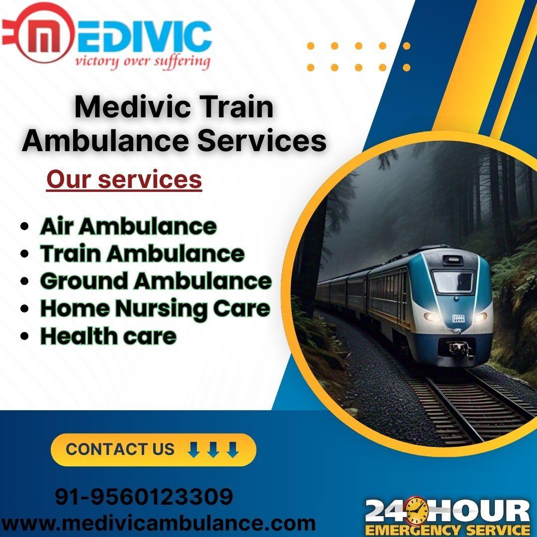Medivic Train Ambulance is Professional  Transportation Services in Mumbai