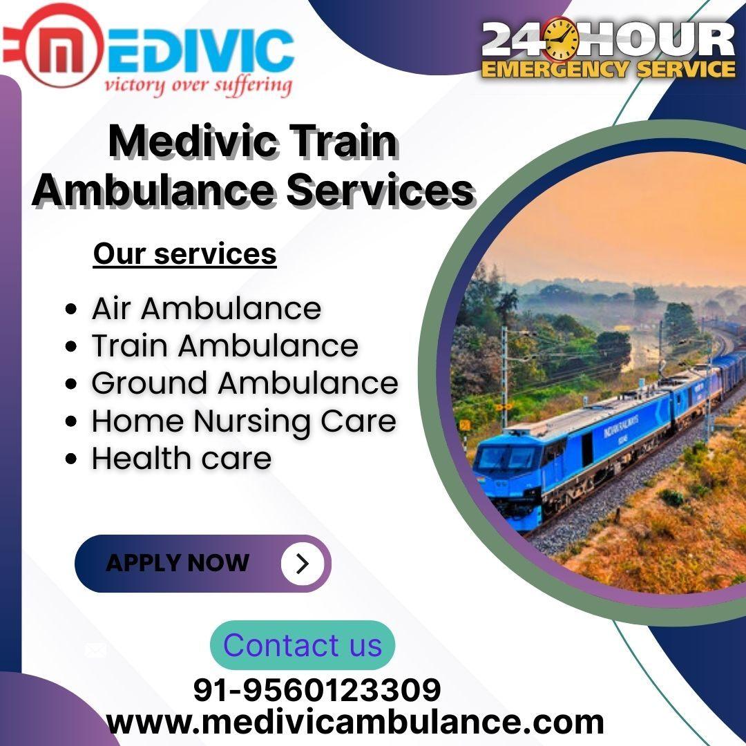 Discover a new way to travel with Care by the Medivic Train Ambulance in Ranchi