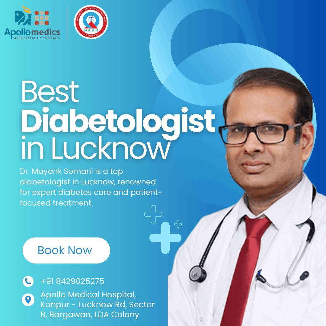 Dr. Mayank Somani | Best Diabetologist in Lucknow for Expert Diabetes Care