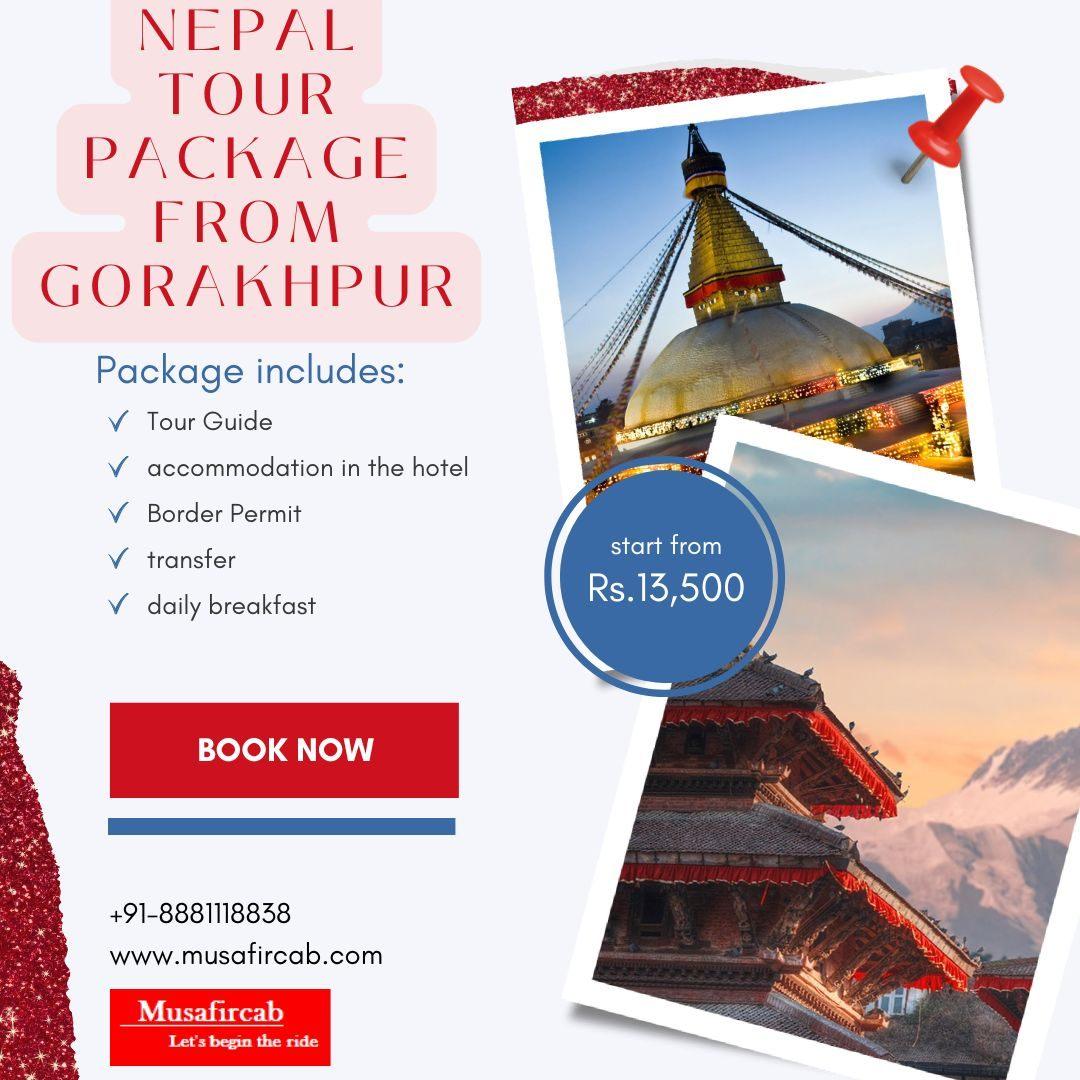 Nepal Tour Package from Gorakhpur