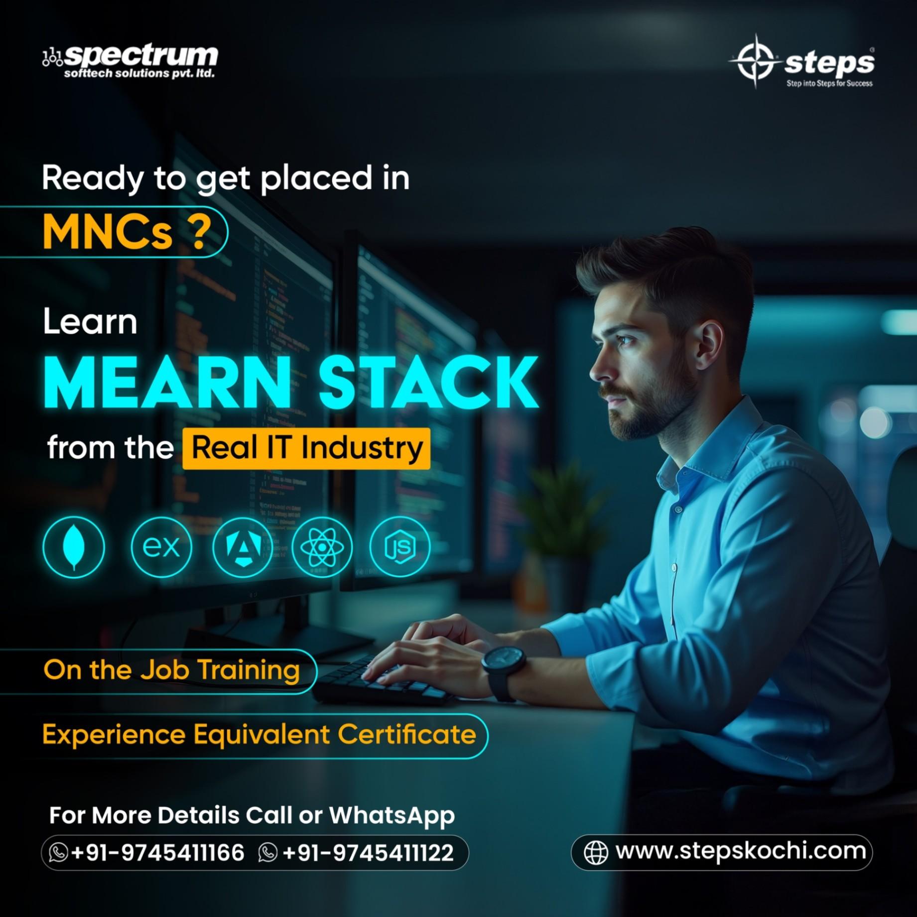 Mearn stack training institute in kochi