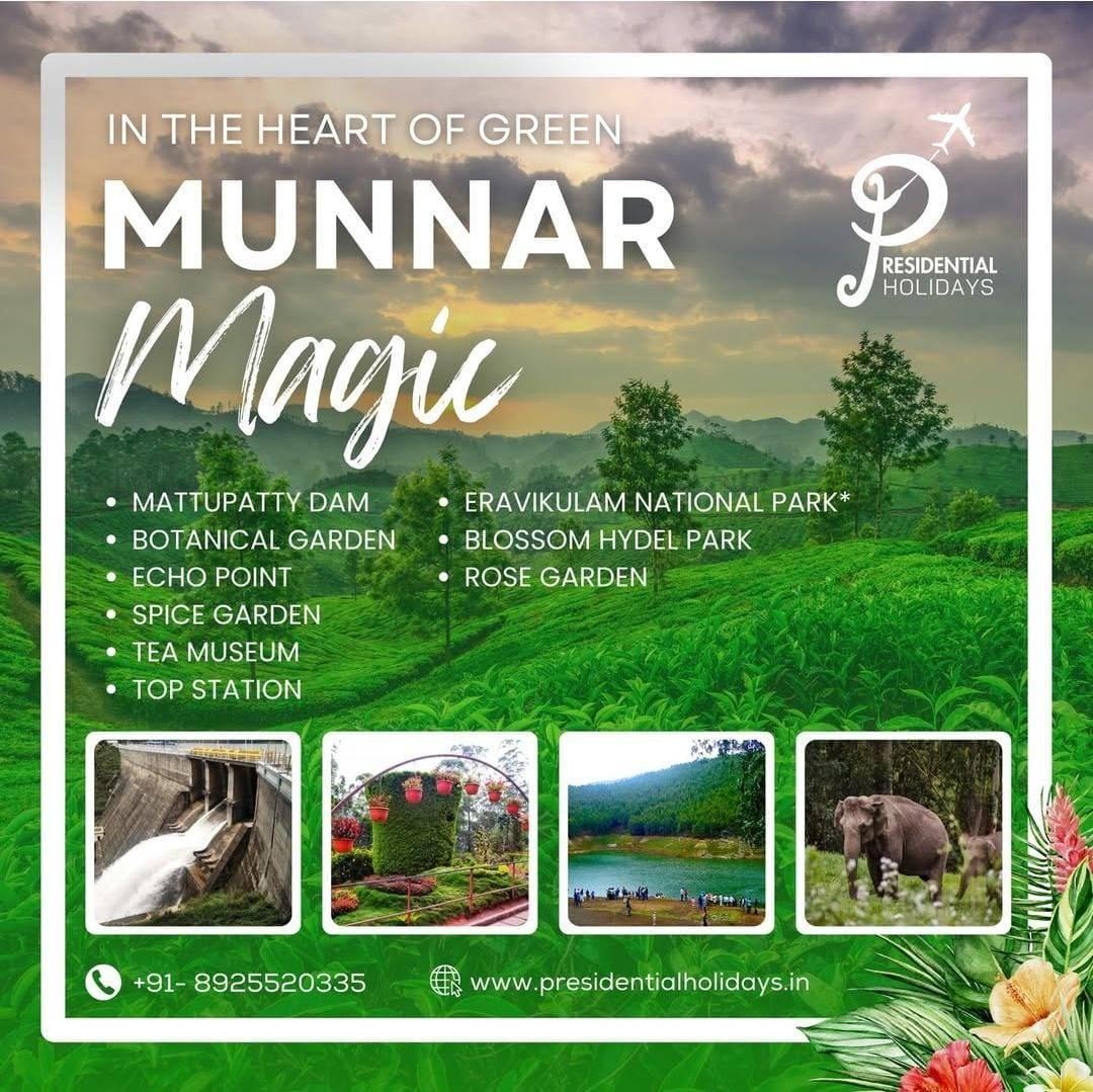 Munnar Tour Packages from Madurai - 2 Nights 3 Days Holiday Packages for Couples
