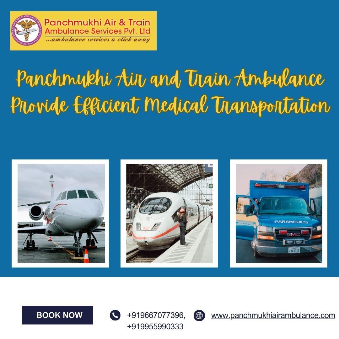  Panchmukhi Train Ambulance Services in Kochi provides emergency treatment 
