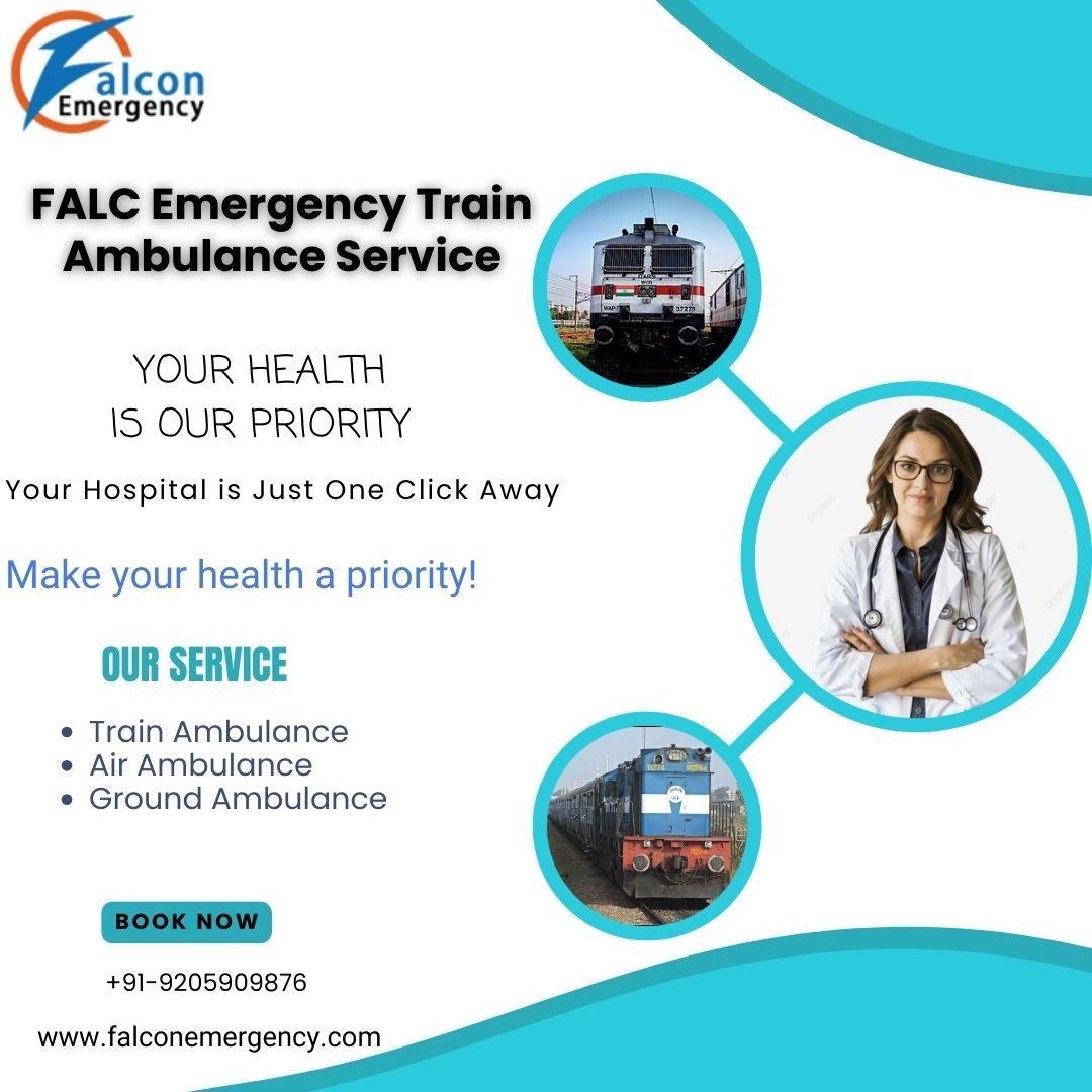FALC Emergency Train Trips by FALC Emergency Train Ambulance in Lucknow