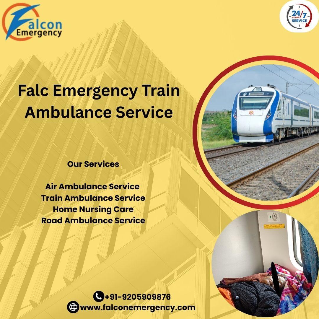 Choose Falc Emergency Train Ambulance in Mumbai for a Well-Ordered Journey