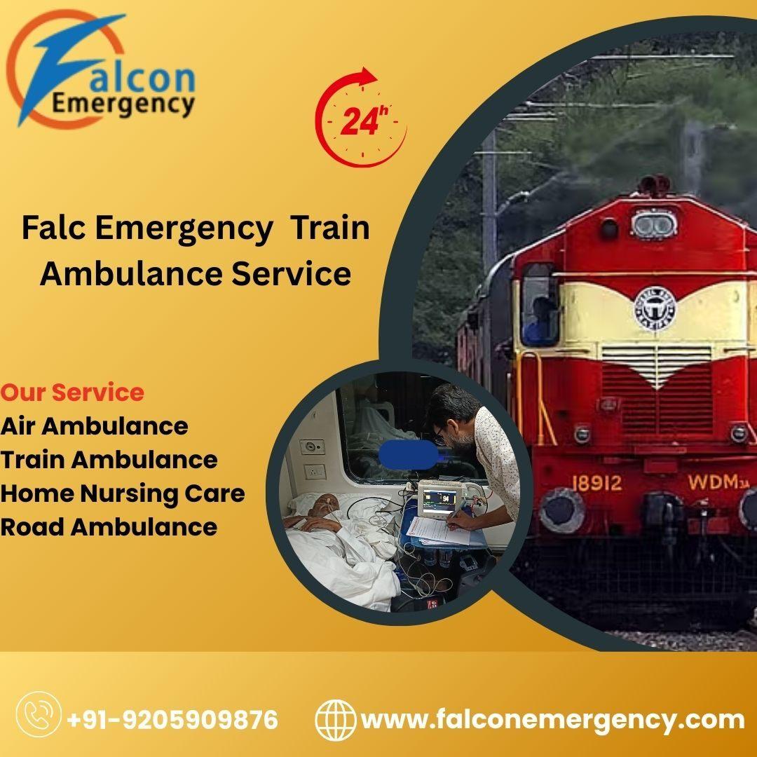 An Ideal Travel Environment Is Created by Falc  Train Ambulance in Kolkata