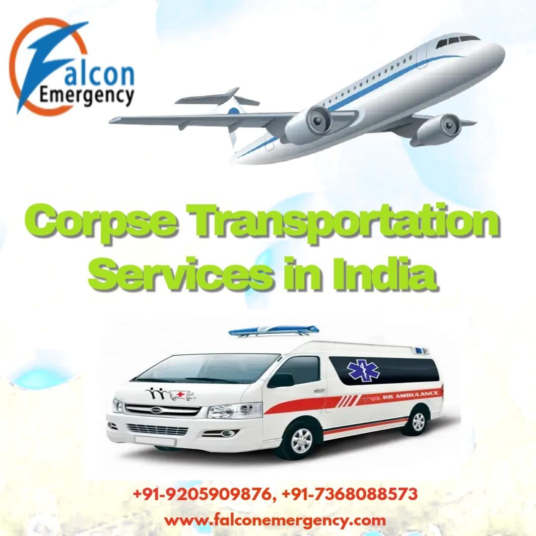 FALC Emergency Dead Body Ambulance in Pune Moves Bodies Safely Using Its  