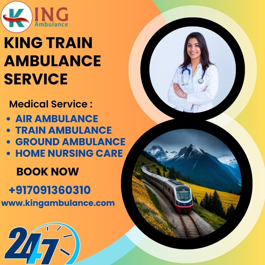King Train Ambulance in Mumbai Handle any Sudden Changes