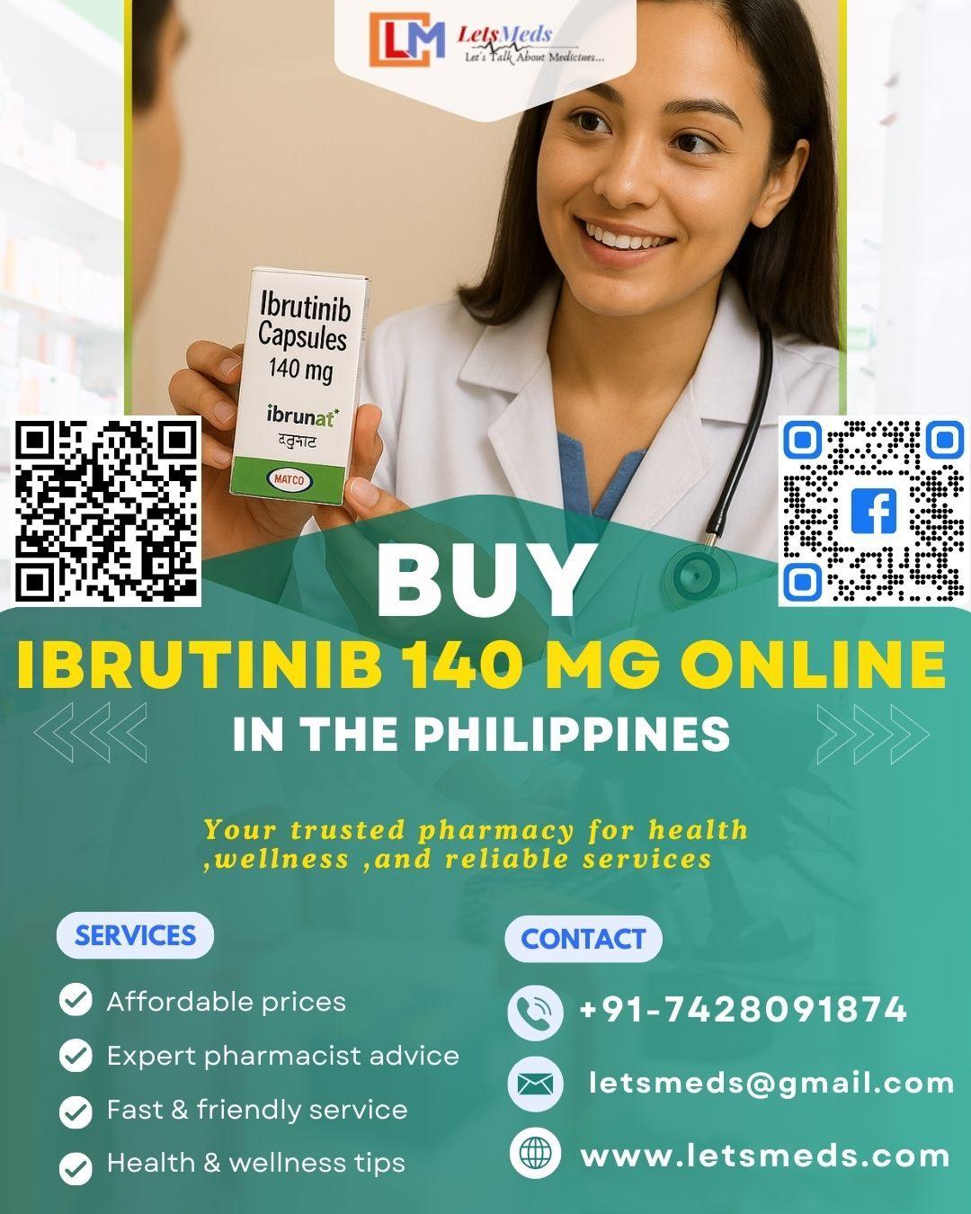 Buy Ibrutinib 140 mg Online in the Philippines