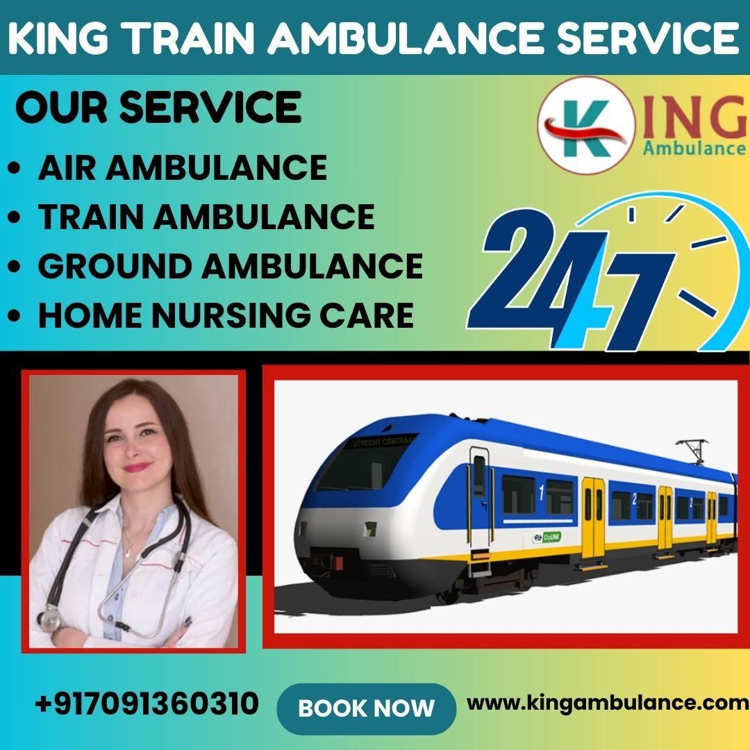 King Train Ambulance Service in Patna which provides the best experience 