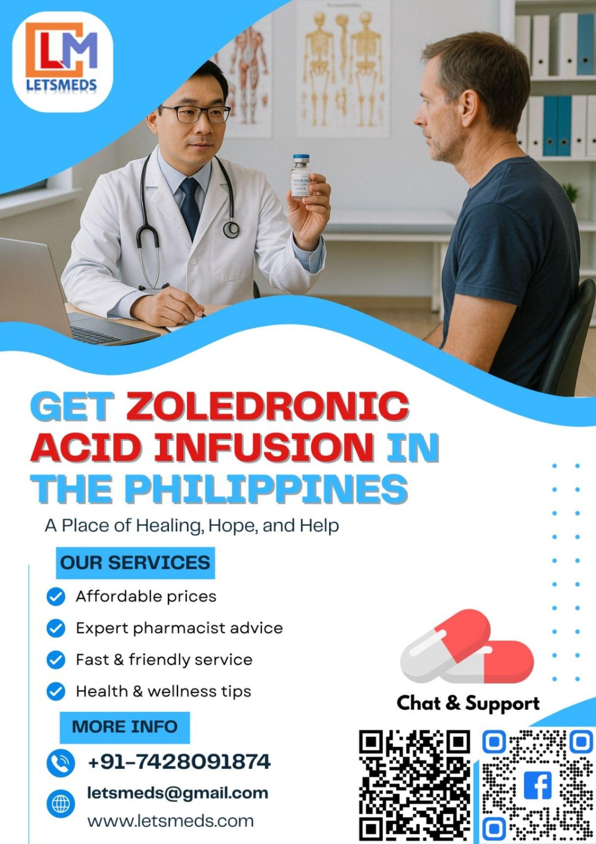 Get Zoledronic Acid Infusion in the Philippines