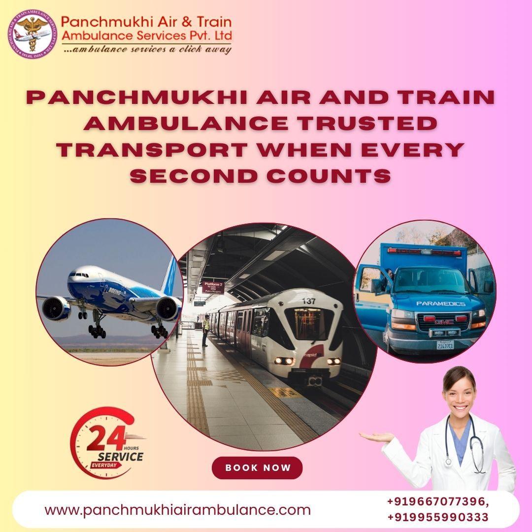 Book Panchmukhi Train Ambulance Services for the best medical amenities in Pune