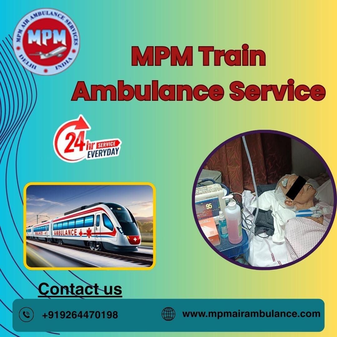 MPM Train Ambulance Services Provide Help with Ticket Booking in Ranchi