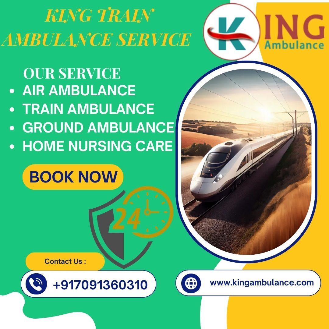 King Train Ambulance Service in Mumbai is ready to help you 24 hours a day