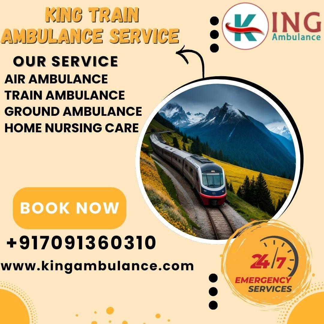 King Train Ambulance Transfers Managed by Most Skilled MD Physicians in Chennai