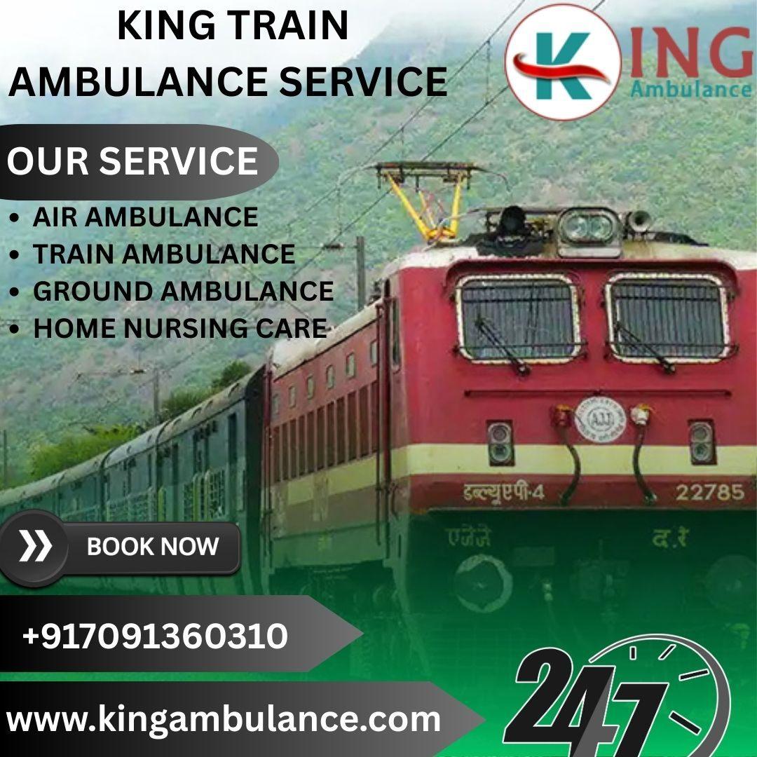 King has Specialist Medical in a Train Ambulance Service in Silchar