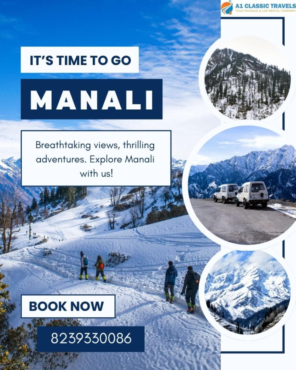 Budget-Friendly Manali Tour Packages from Jaipur